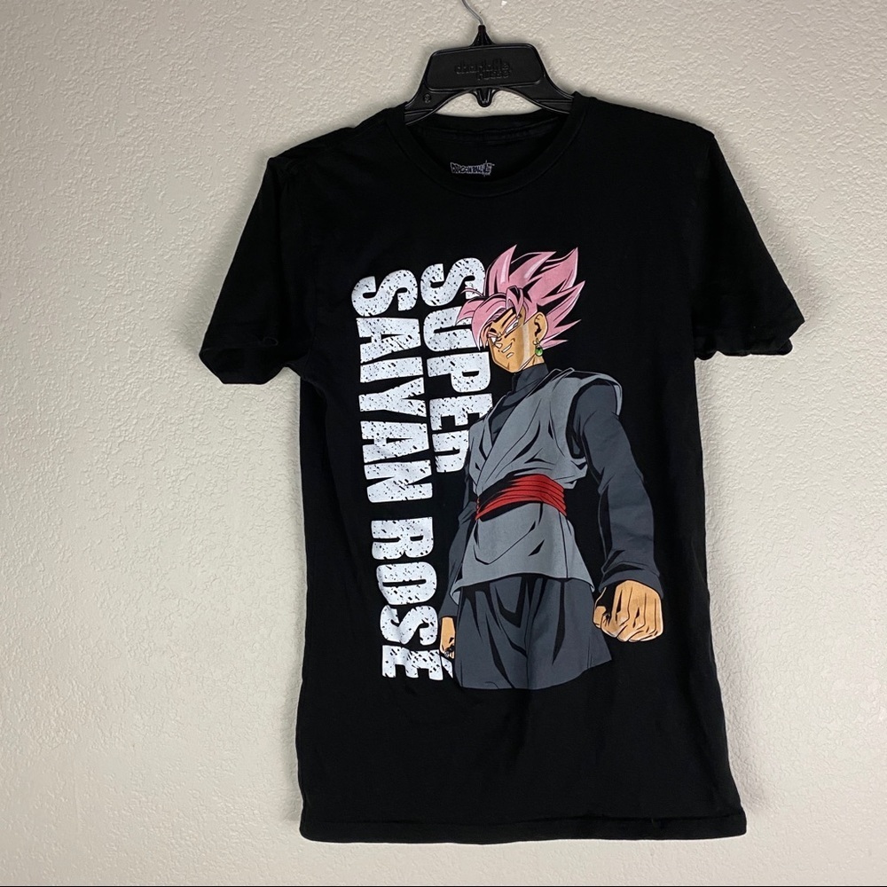 Dragon Ball Super Saiyan Rose Goku Shirt Small